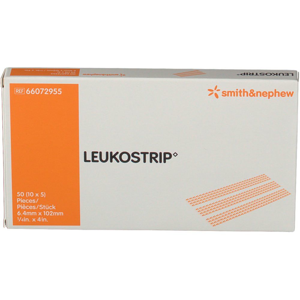 LEUKOSTRIP® Wundnahtstreifen 6,4 cm x 102 mm steril