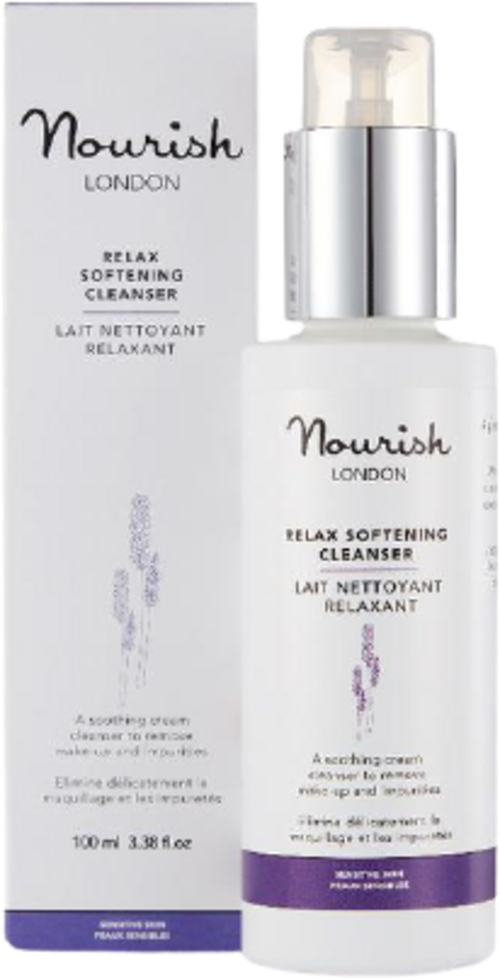 Nourish London  Relax Softening Cleanser, 100 ml