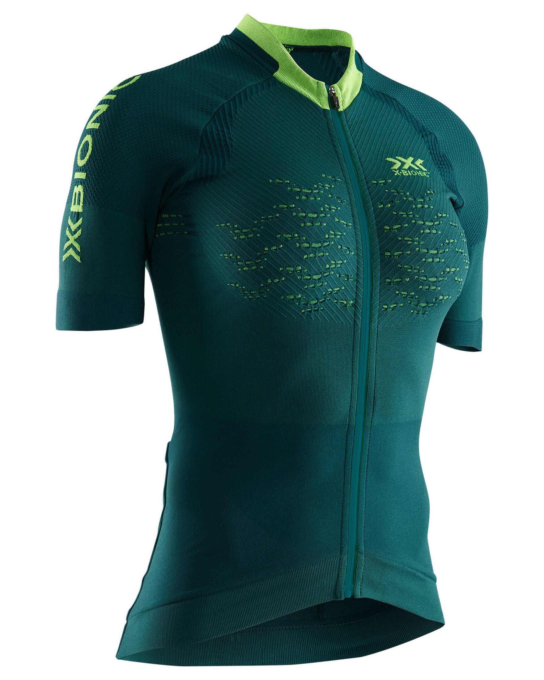 X-Bionic| Damen Radtrikot X-BIONIC® THE TRICK® 4.0 BIKE ZIP SHIRT SH SL WOMEN