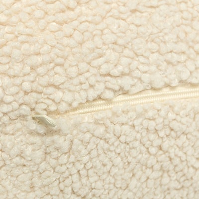Furini Yogi Saccosekk Bouclé, Creme