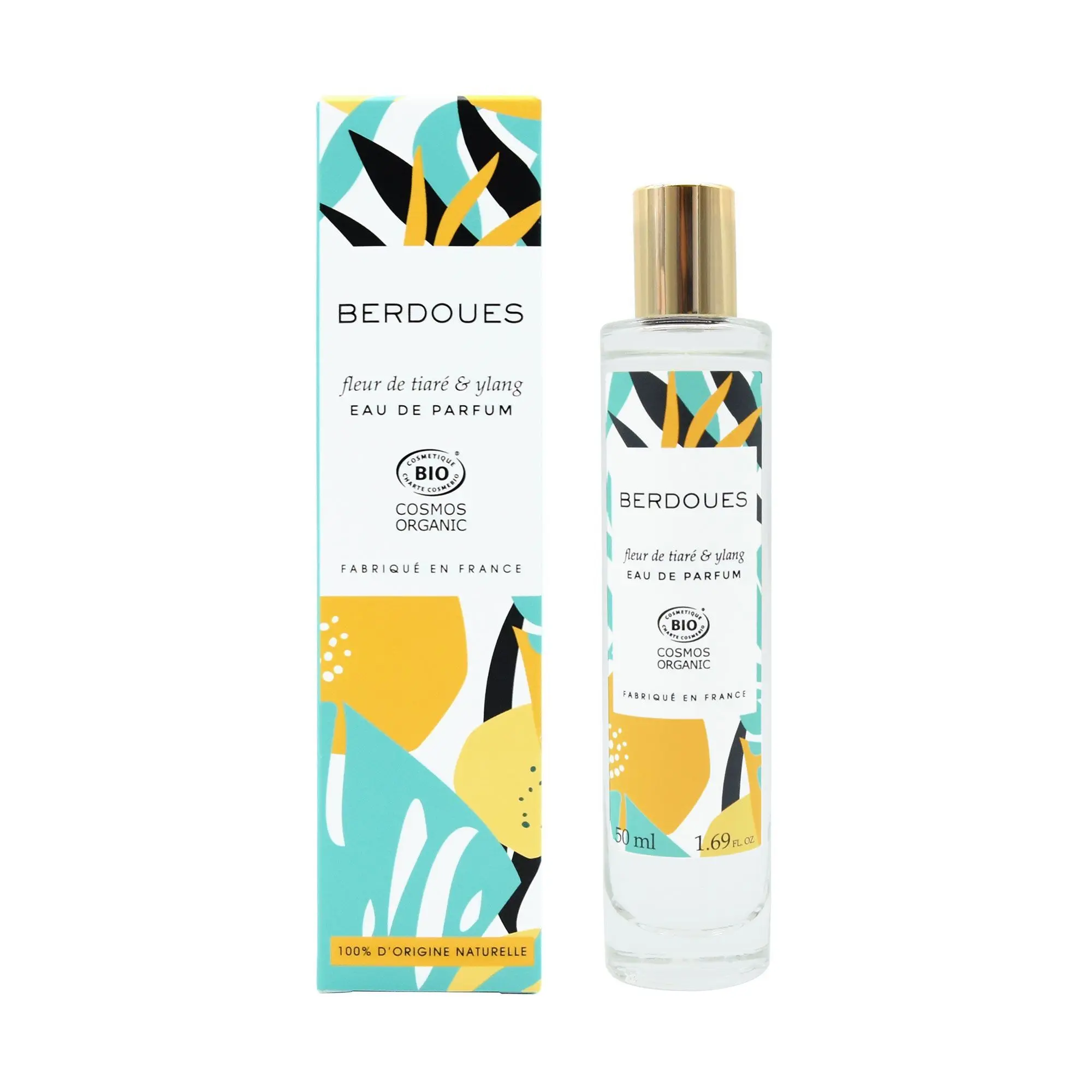 Berdoues - Eau de Parfum BIO Fleur de Tiaré & Ylang Eau de Parfum BIO- Cosmétiques certifiés bio