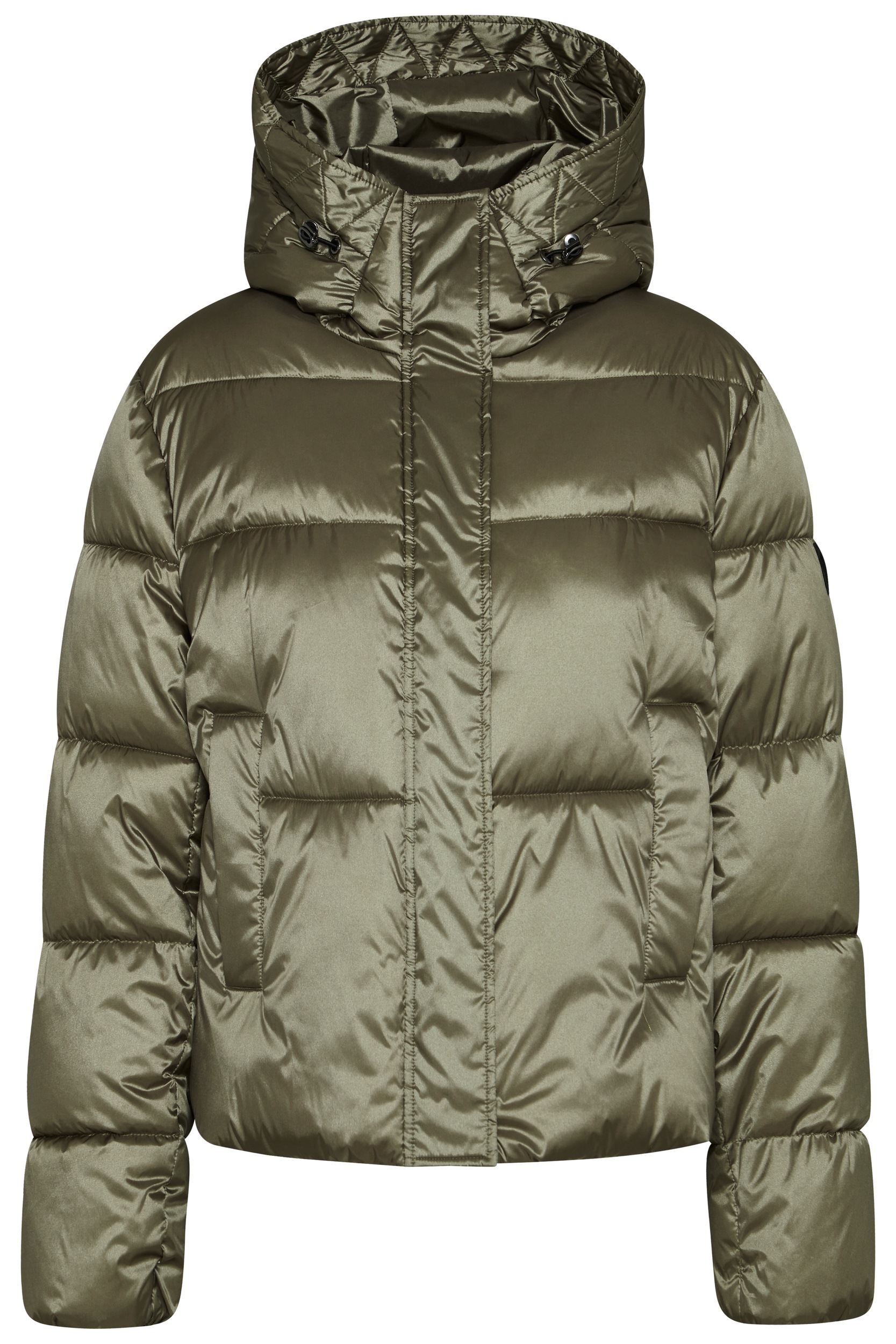 bugatti Langjacke mit Kapuze mit grosser Kapuze