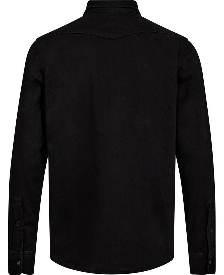 Lee REGULAR_WESTERN_SHIRT BLACK Denim black