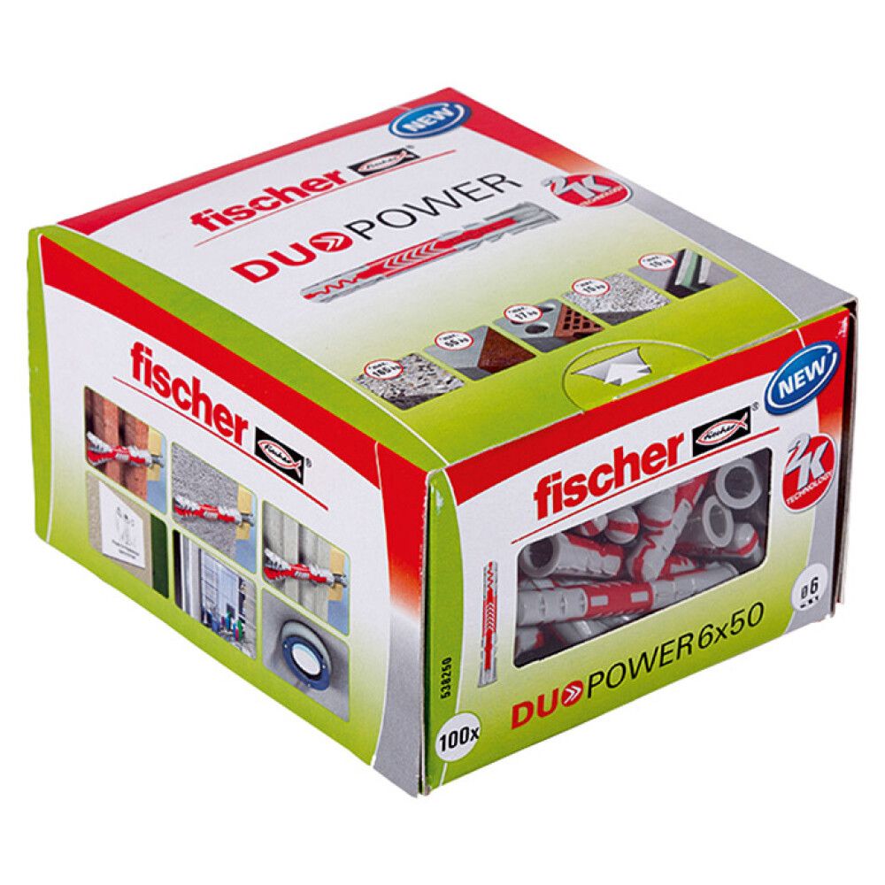 UNIVERSALPLUGG FISCHER DUOPOWER 6X50 LD 100STK