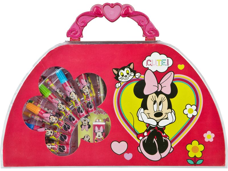 Undercover Malset Disney Minnie Mouse 51-teilig Praktischer Malkoffer