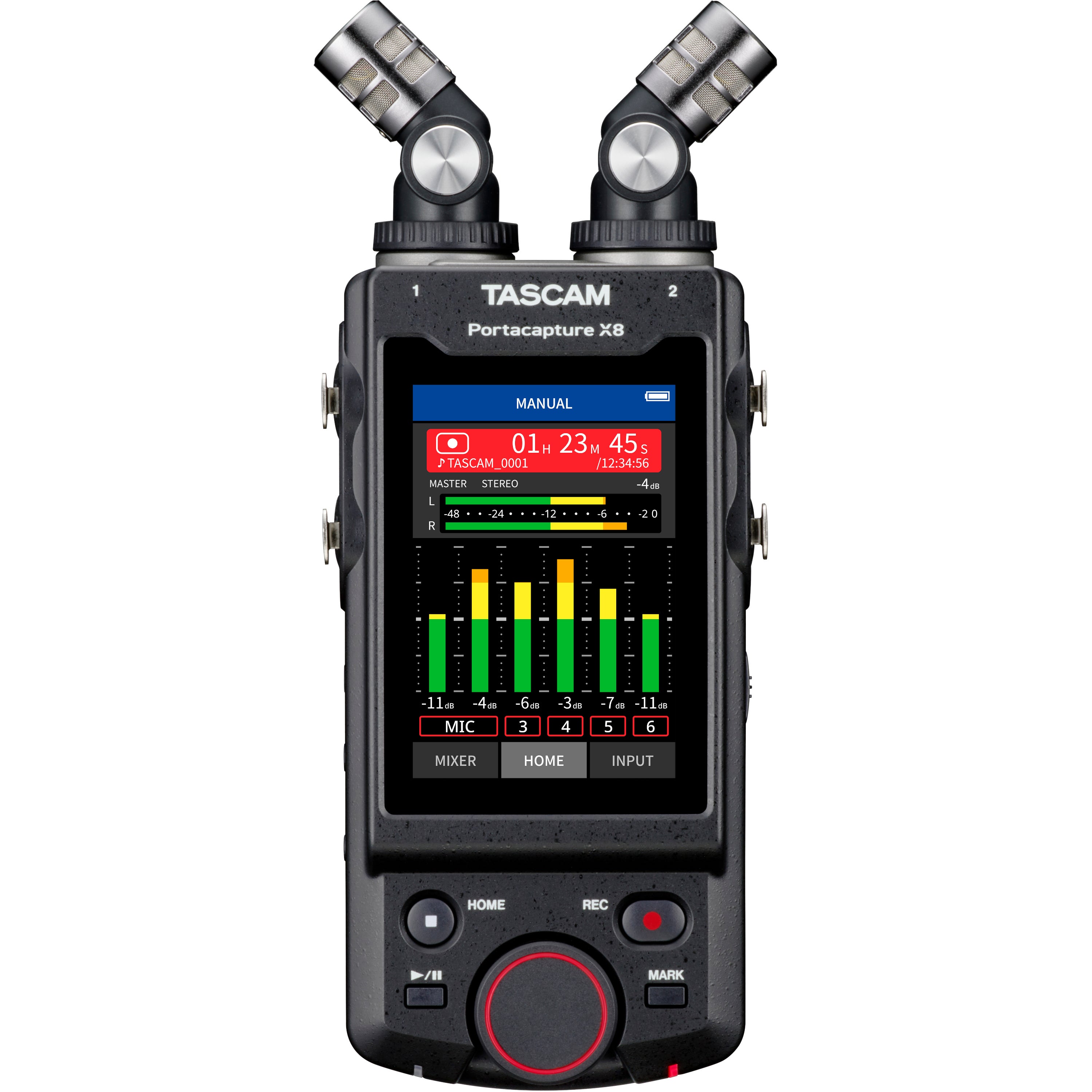 Tascam Portacapture X8 handheld PCM recorder