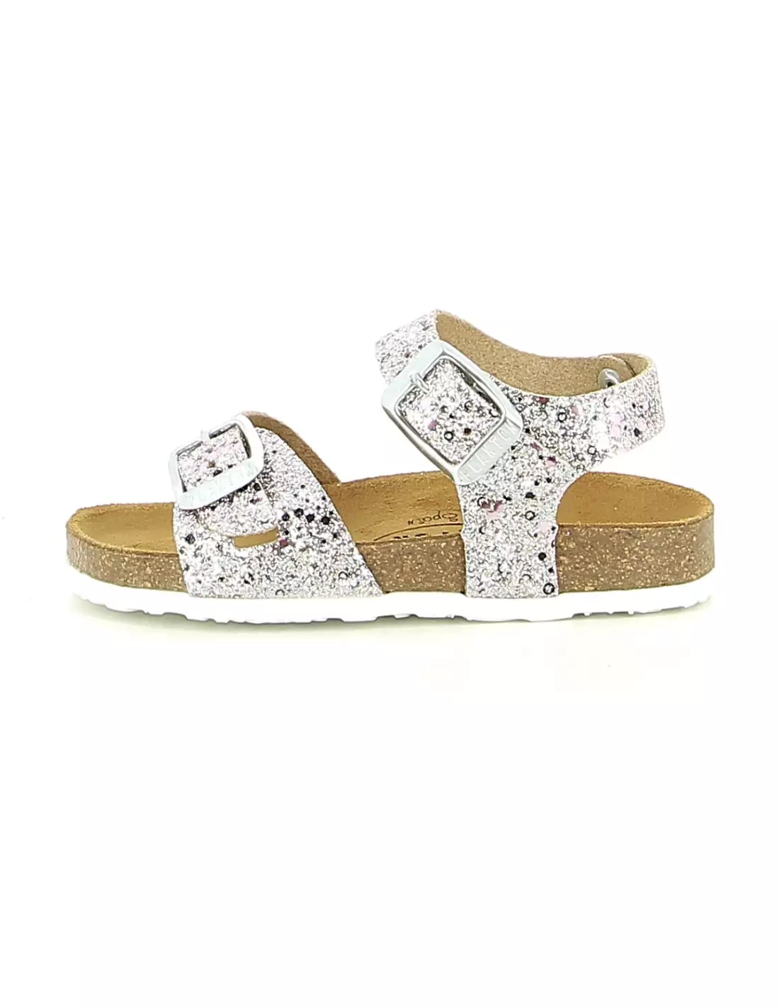 PLAKTON LISA - Sandales & nu-pieds Plata