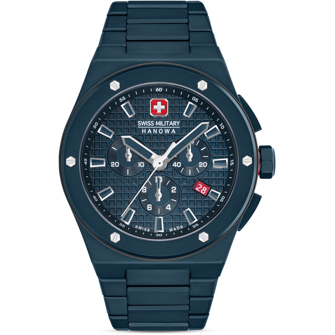 Swiss Military Hanowa Sidewinder Ceramic Blau