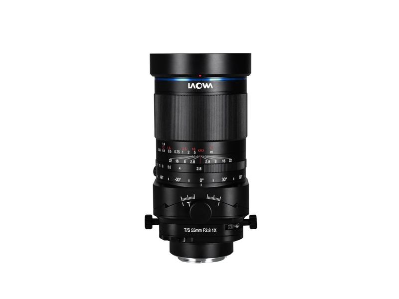 Laowa Festbrennweite 55mm F/2.8 Tilt-Shift 1X Macro – Canon Tilt-Shift-Makroobjektiv für eine spiegellose Vollformatkamera
