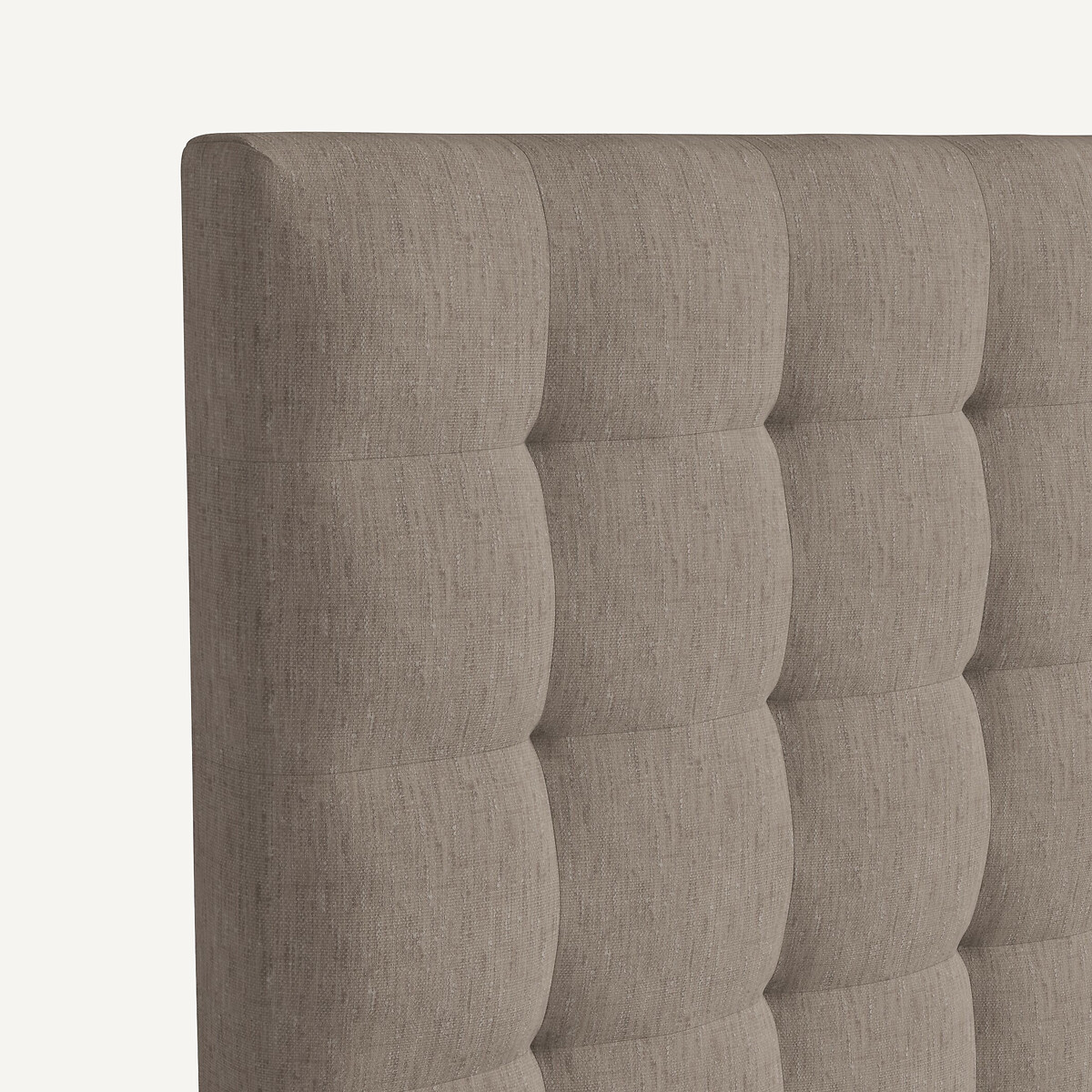 AM.PM<br>Cabeceira estofada em linho H120cm, com bainha