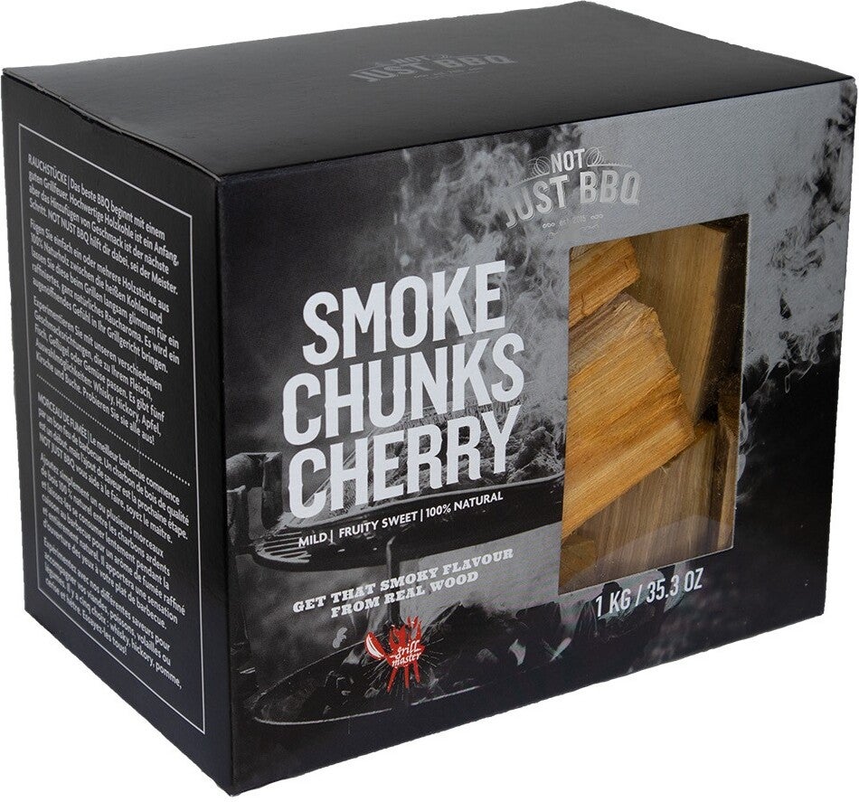 Not Just BBQ rookhout chunks Cherry Chunks 1 kg