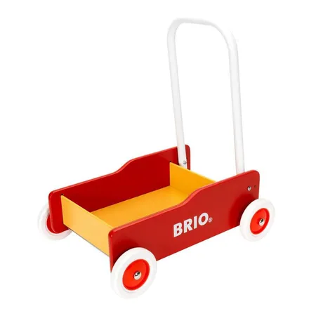 BRIO Lauflernwagen, rot/gelb