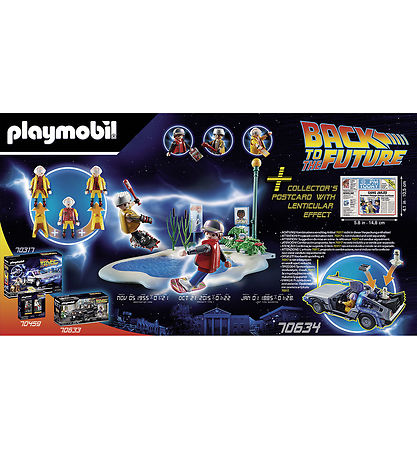 Playmobil Back To The Future - Part II Hoverboard-jagten - 70634