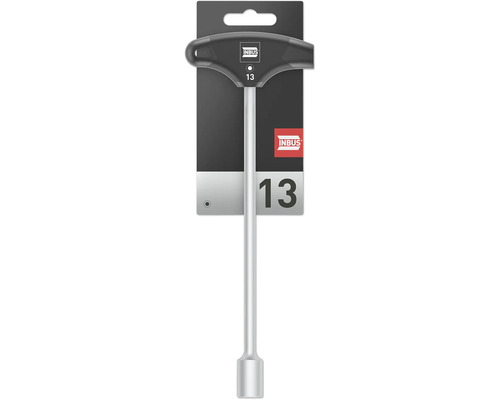 INBUS® 71949 T-greep buitenzeskantsleutel 13 mm, met HybridTouch — Gemaakt in Duitsland