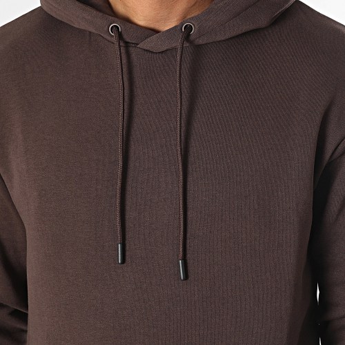 Sweat Capuche Bradley Marron