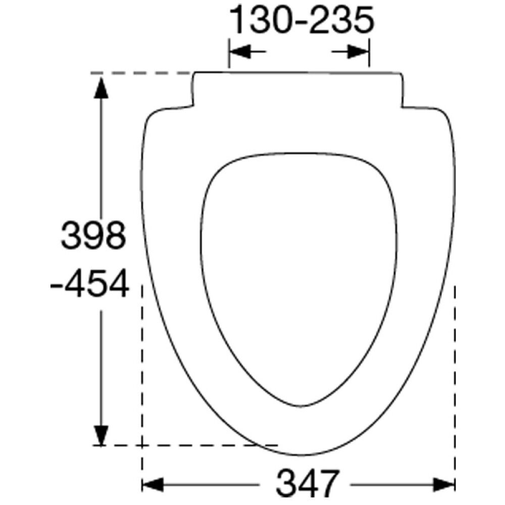 TOALETTSETE SANISCAN BASIS SIGN HVIT SOFTCLOSE