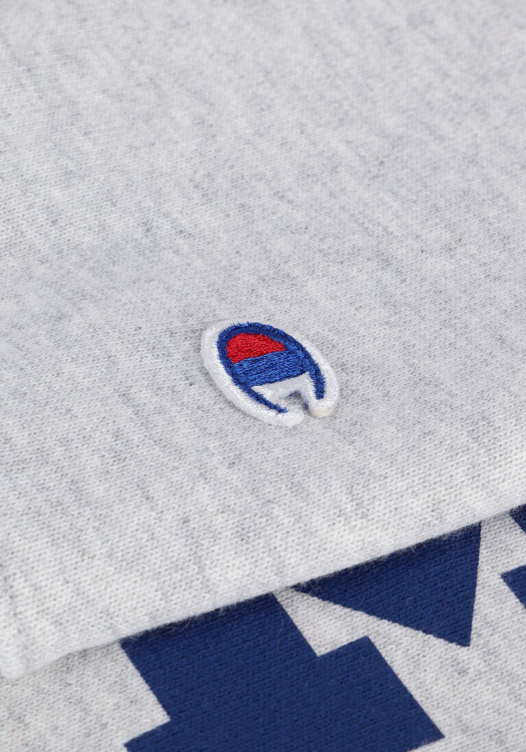 CHAMPION lichtgrijze champion trui hooded sweatshirt 115110