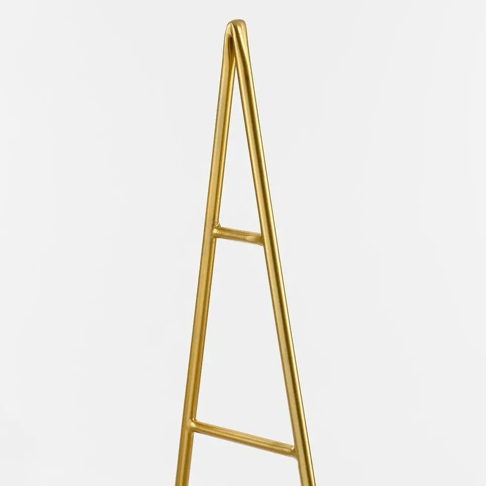 Mica Decorations Decoratie Kerstboom - L50 x B15 x H152 cm - Goud