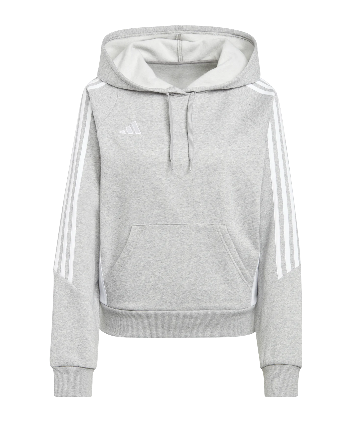 adidas Tiro 24 Hoody Damen Grau Weiss