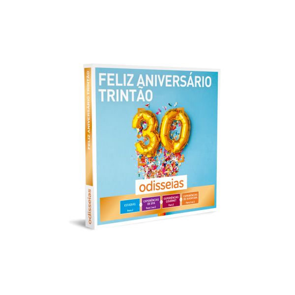 Odisseias Feliz Aniversário Trintão | 2500 Experiências