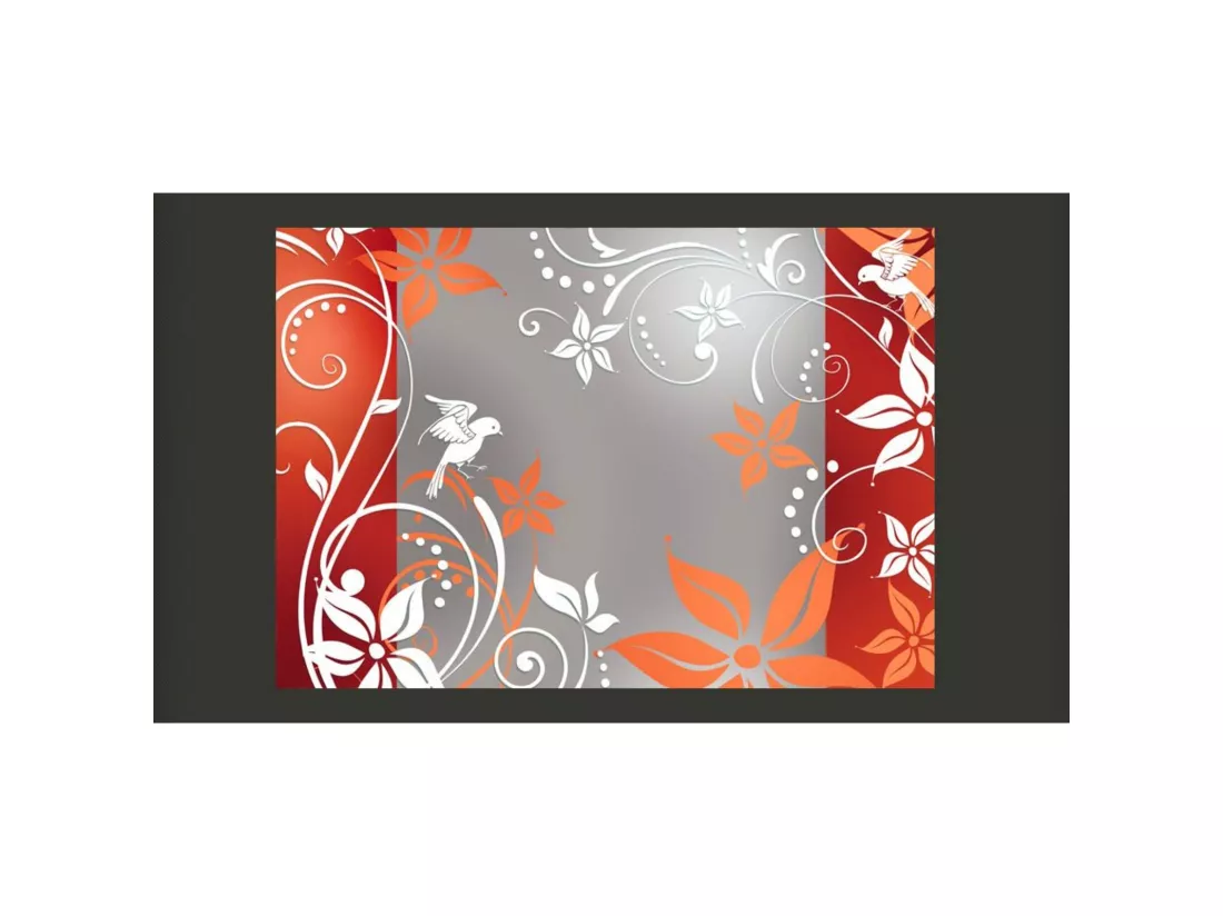Papier peint fantaisie florale II - 350 x 245 cm