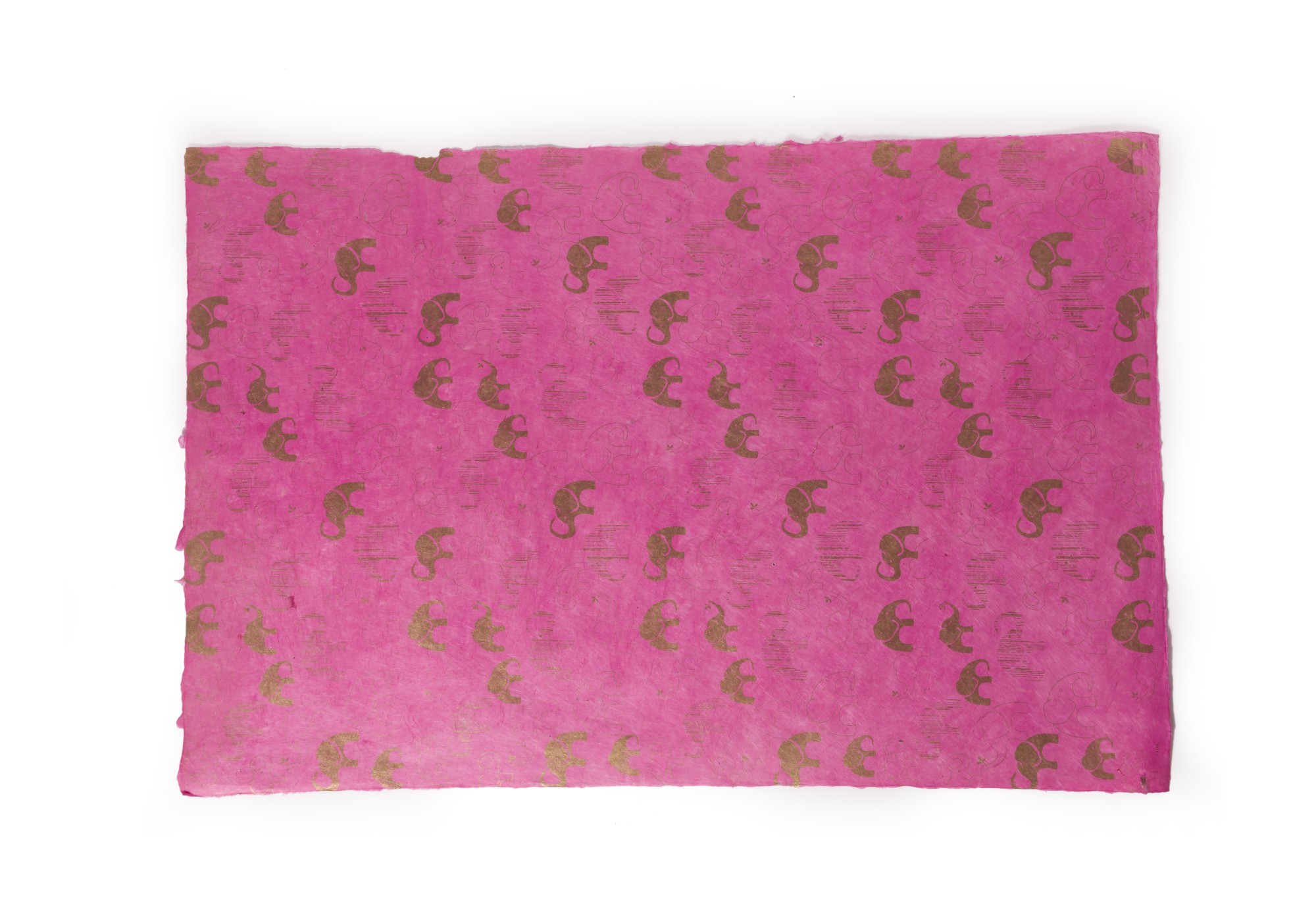 Geschenkpapier 'Elefant', handgeschöpft, L 76 cm, B 50 cm günstig bestellen