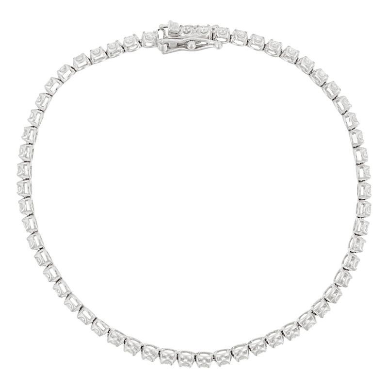 Bracelet Or Blanc et Diamant