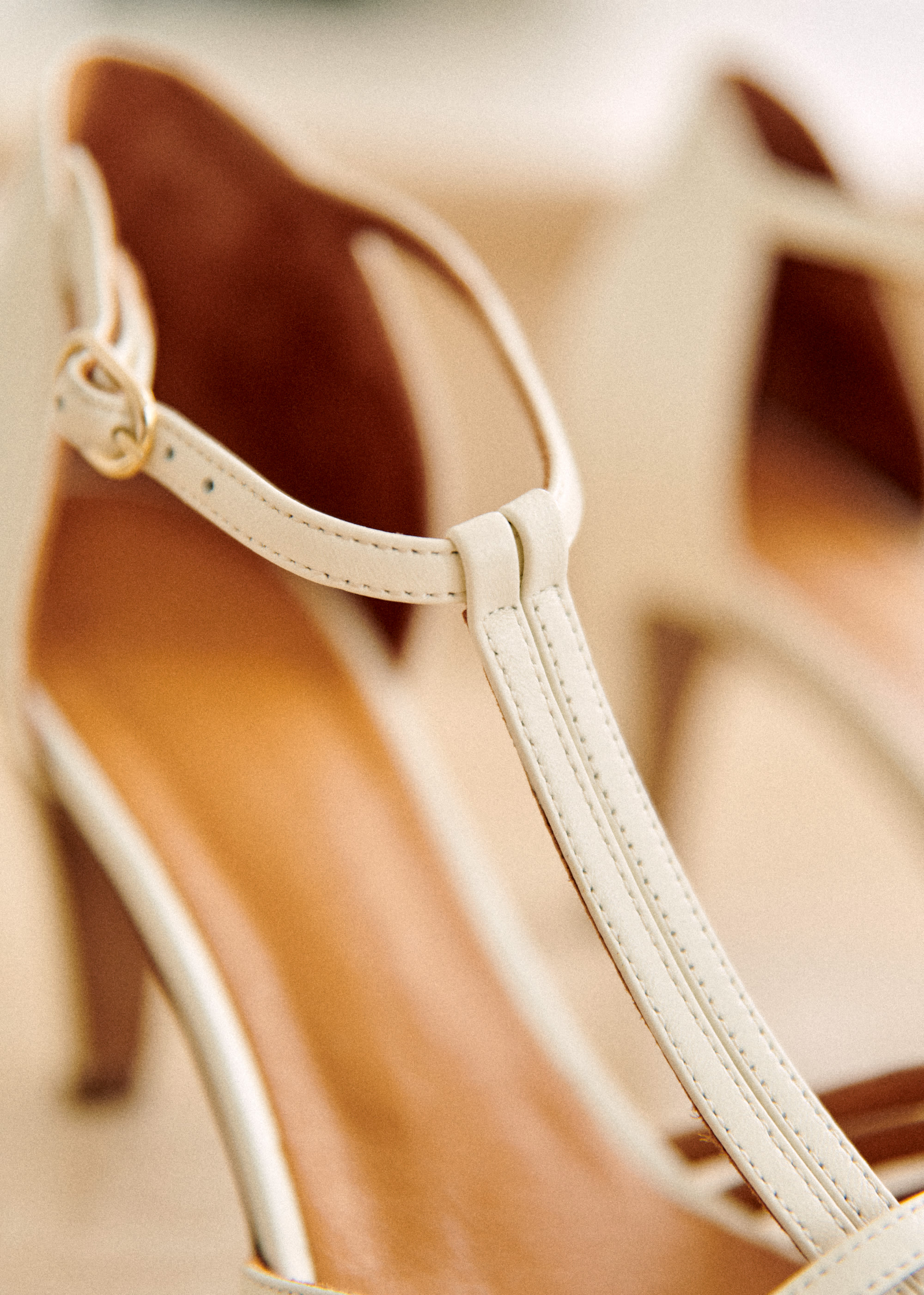 Sandales High Hortense - Ecru Lisse - SOULIERS/SOULIERS Sandales 5906217