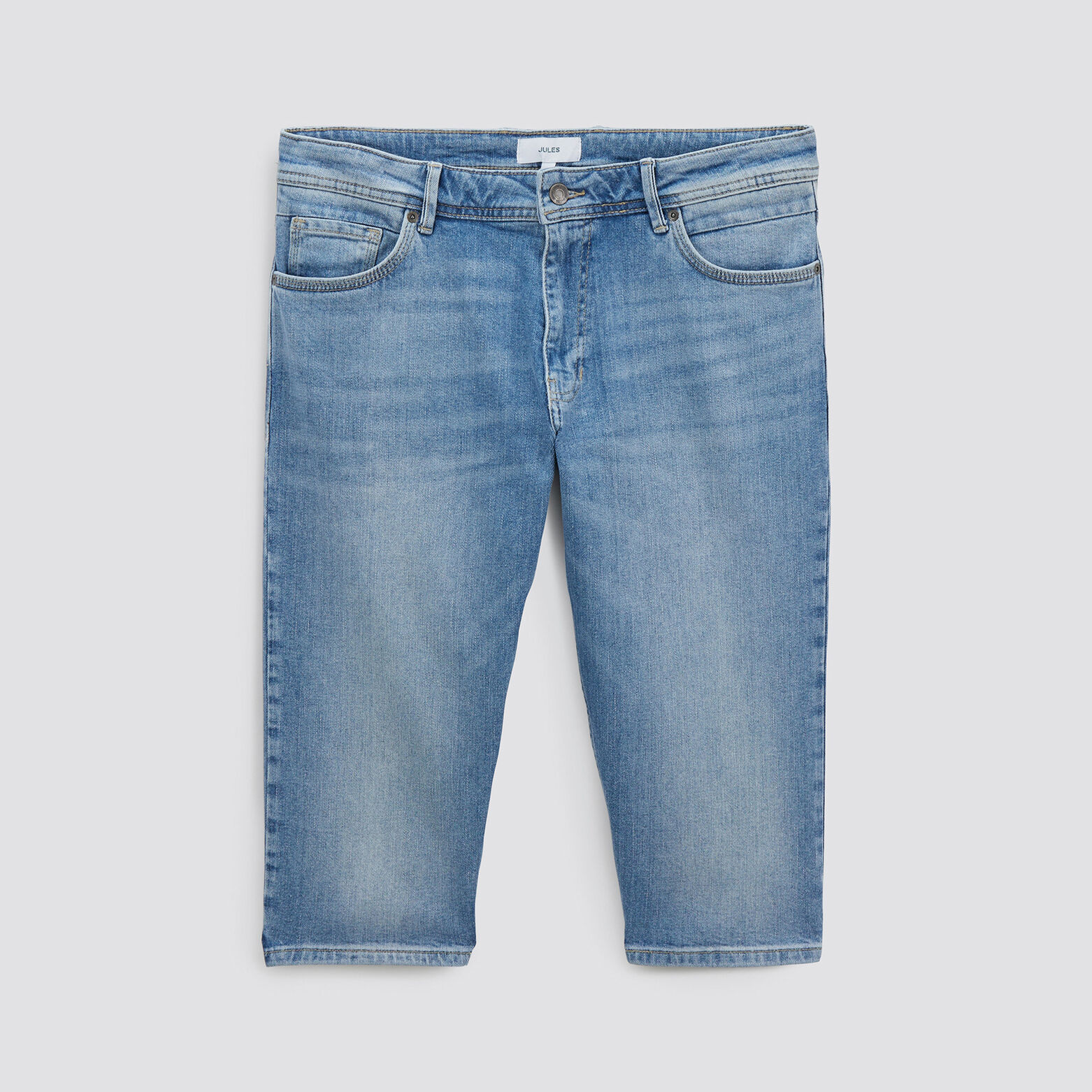 Pantacourt en jean Bleu moyen