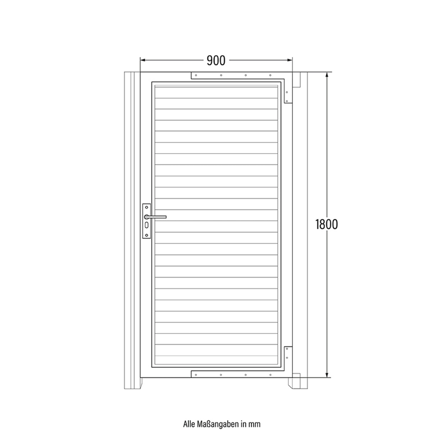 HOME DELUXE CALLATOR Gartentor