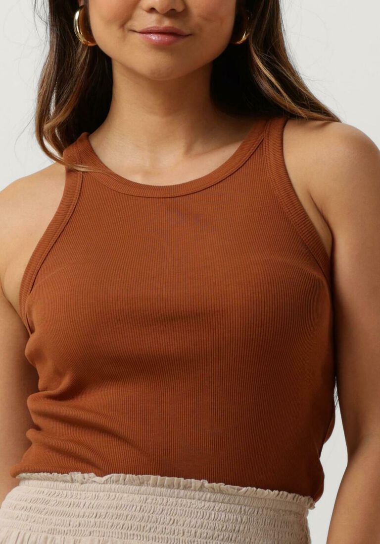 CATWALK JUNKIE koper catwalk junkie top rib tanktop