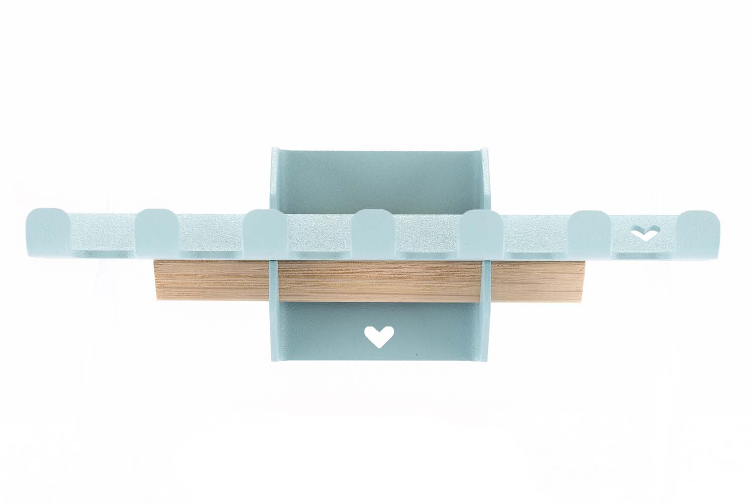 Haakjes 15 cm Fresh & Minty (Mint/lichtblauw)