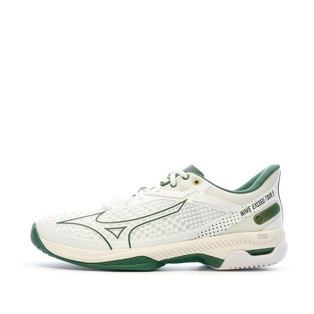 Mizuno Chaussures de Tennis Blanches Homme Mizuno Wave Exceed