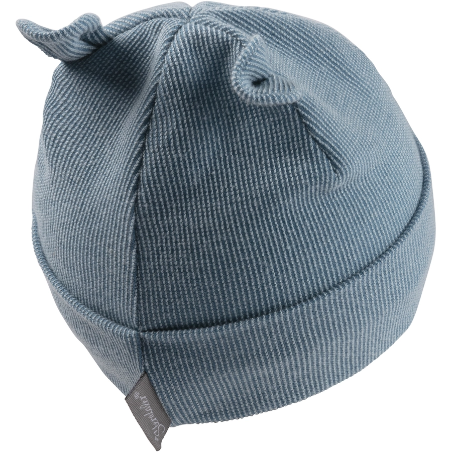 Sterntaler Beanie Ohren graublau