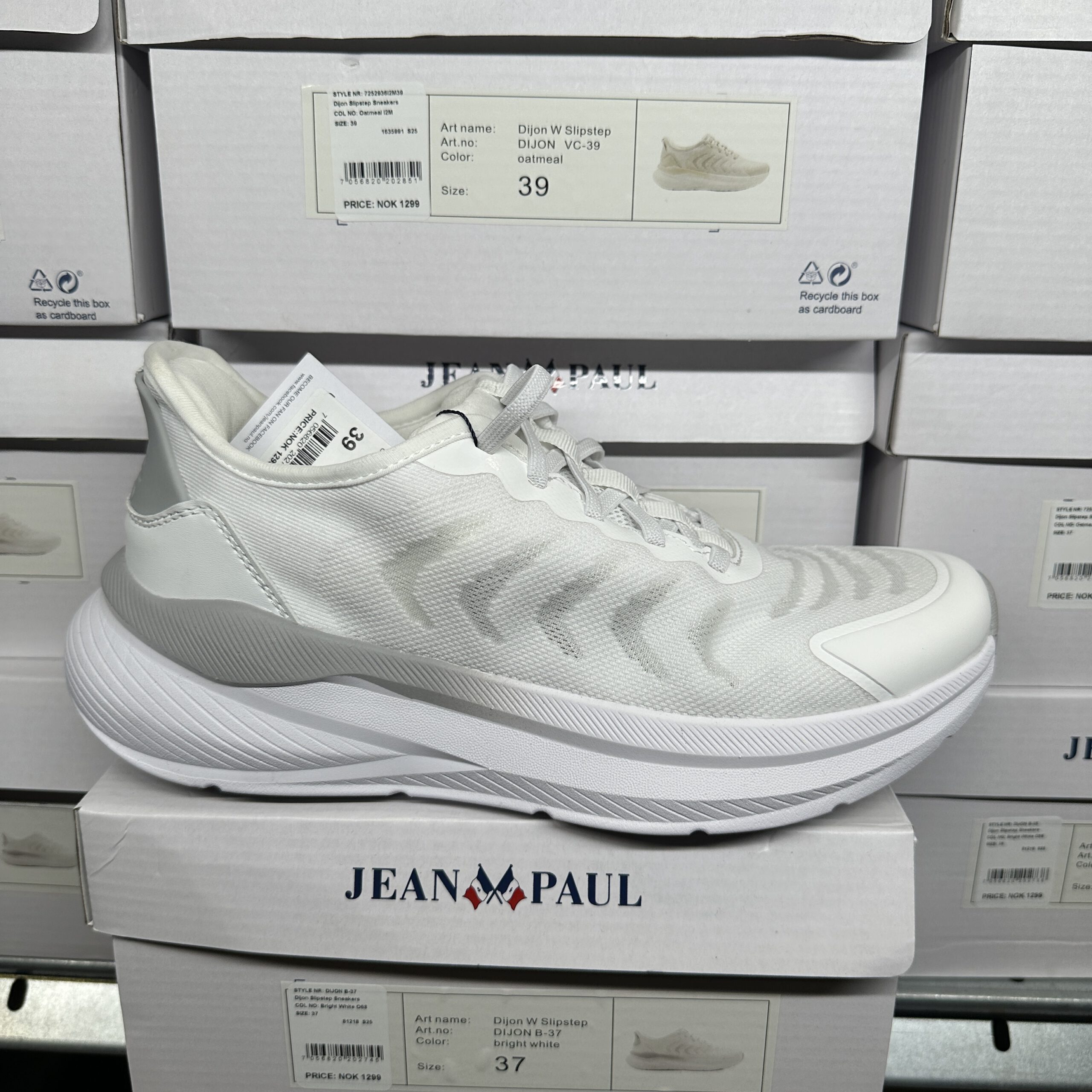 Jean Paul - Dijon W Slipstep Bright White