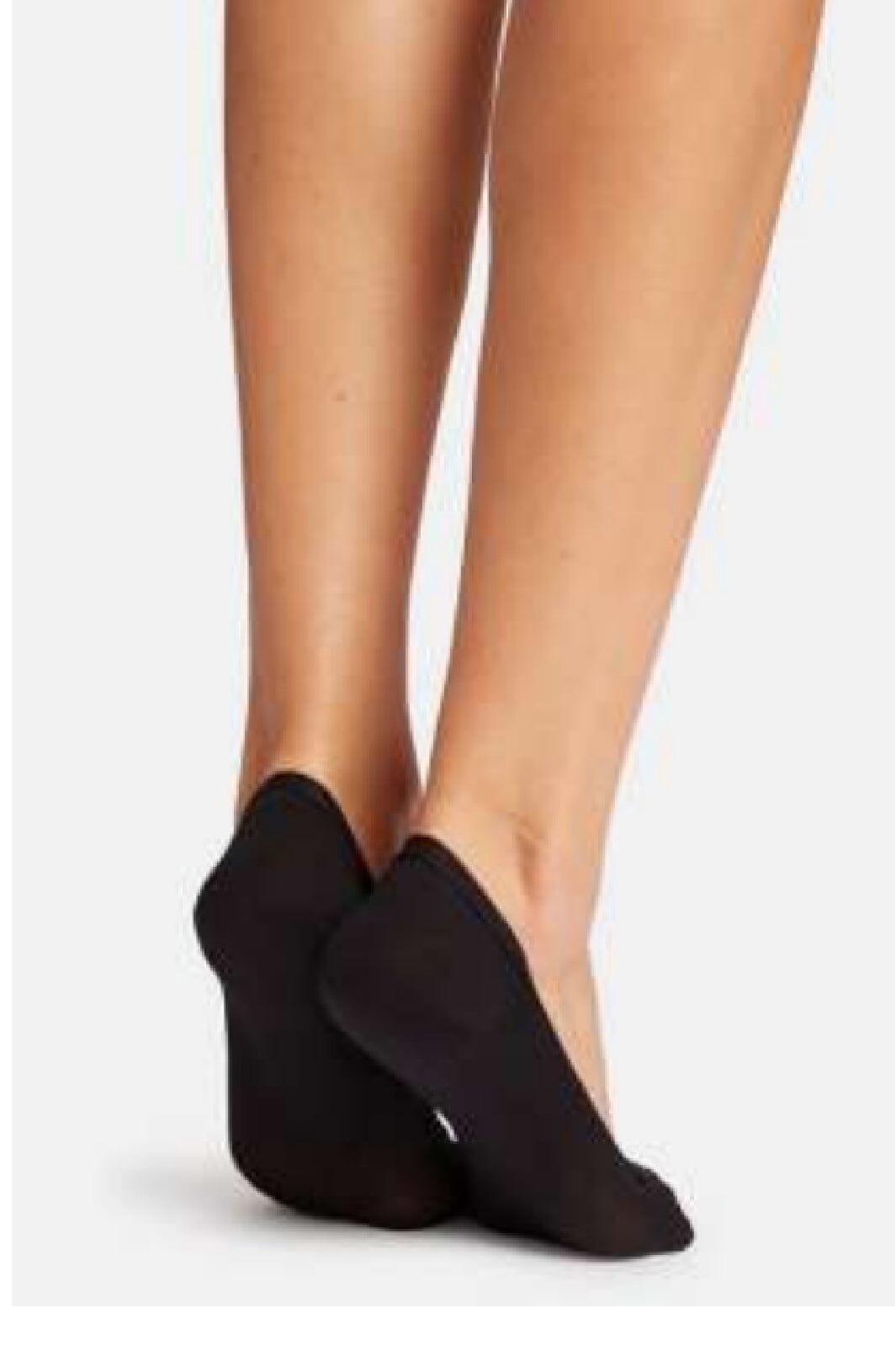 Wolford Cotton Footsies Socks black