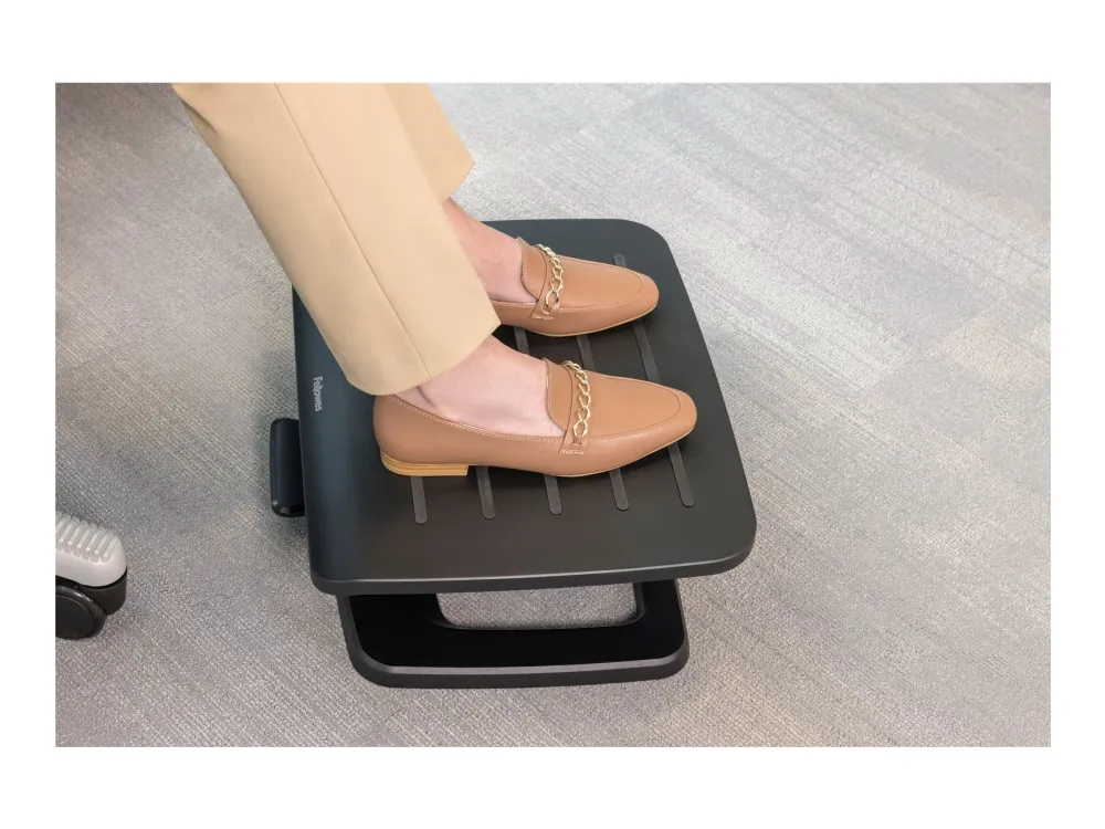 Fellowes Hana LT - Fodstøtte - 45 x 35 cm - sort
