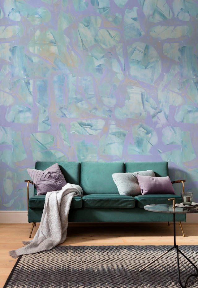 Komar Fototapete »Digitaldruck Vlies -  Opal Waters - Grösse 400 x 250 cm« bedruckt glatt Wohnzimmer, Schlafzimmer