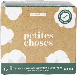 LES PETITES CHOSES Tampons super plus Bio,15 Stück