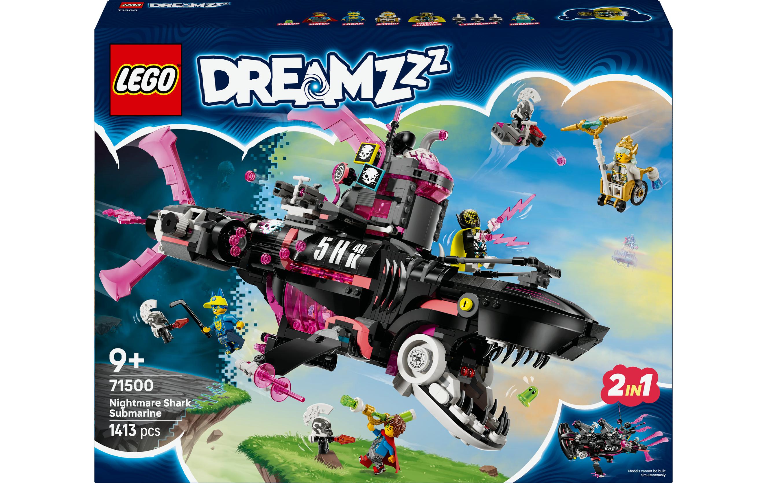 DreamZzz Albtraumhai-U-Boot 71500<br>Spielzeugschiff für Kinder