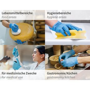 Gants en nitrile Rapid-On, non poudré - Boîte de 100