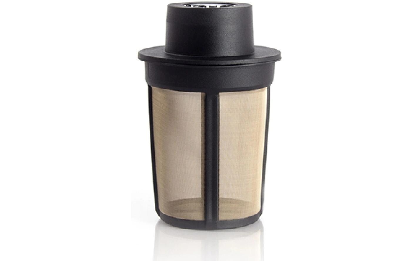 Teefilter-System Floating Basket L SchwarzDauerfilter mit Edelstahlgewebe