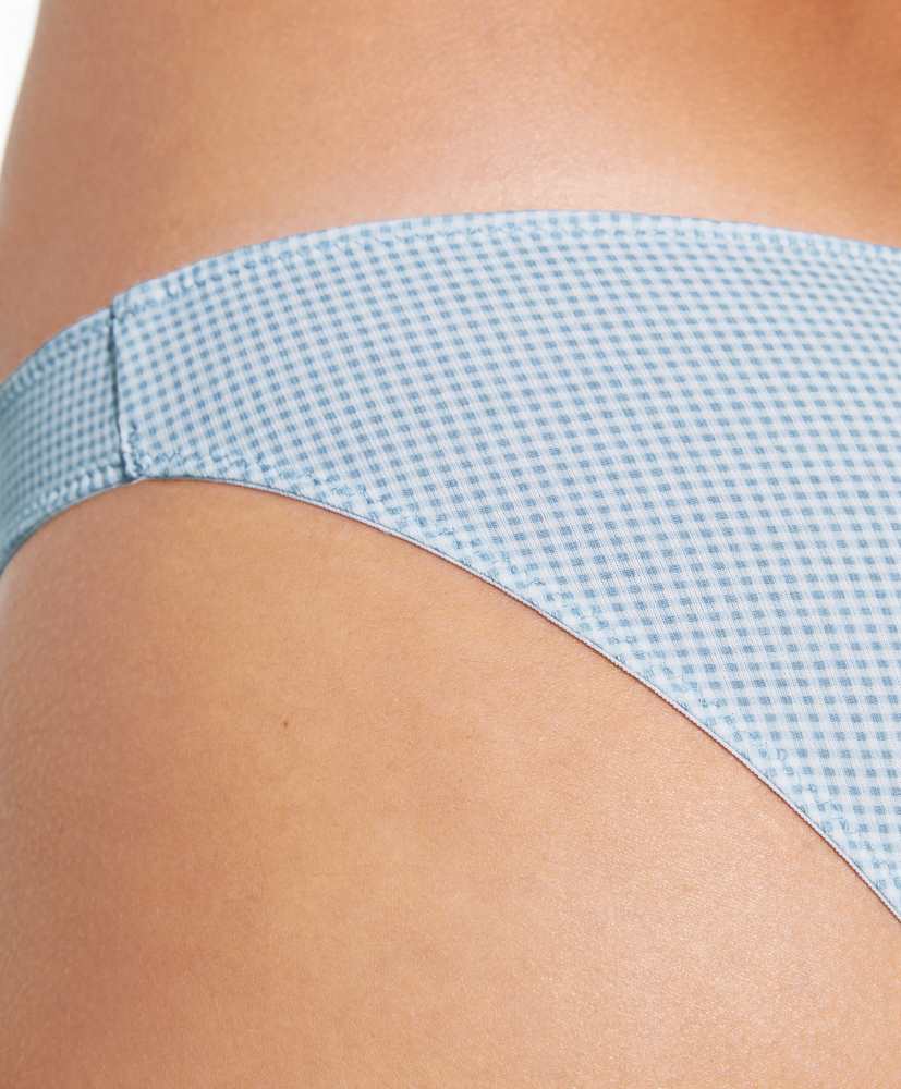 7 calcinhas clássicas de algodão com estampas texturizadas