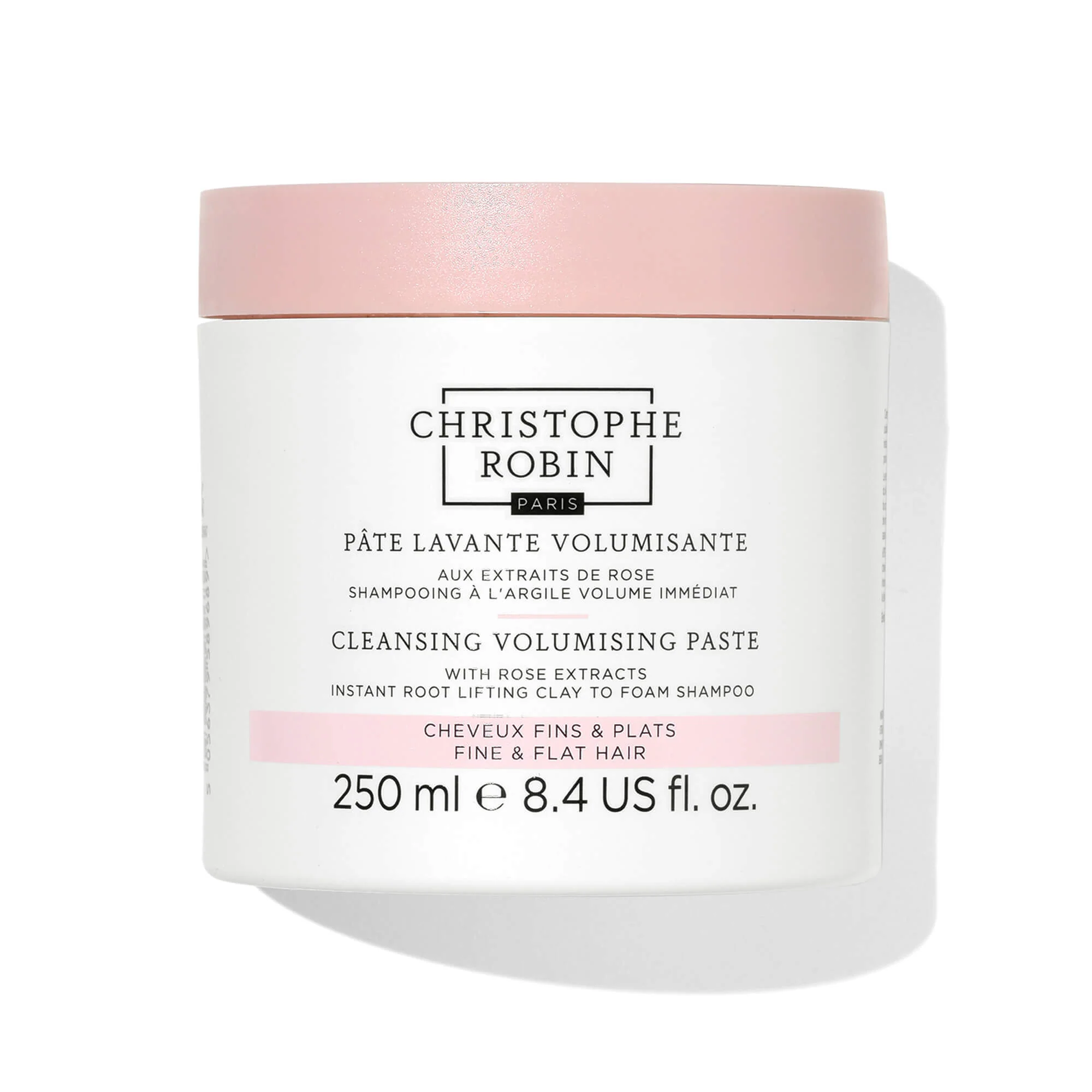 Christophe Robin Pâte Lavante Volumisante aux Extraits de Rose