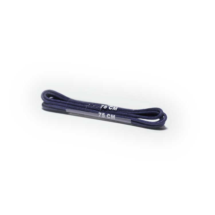 Lacets Marine-Lacets marine pour chaussures de ville 75 cm