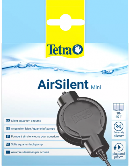Tetra Airsilent Mini 24 Mg - Beluchting - Duifgrijs Mini