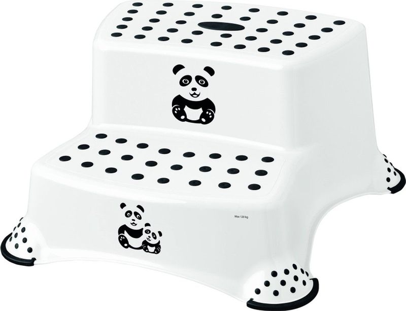 keeeper - Igor - Opstapje - Wit - Antislip - 2 Treden