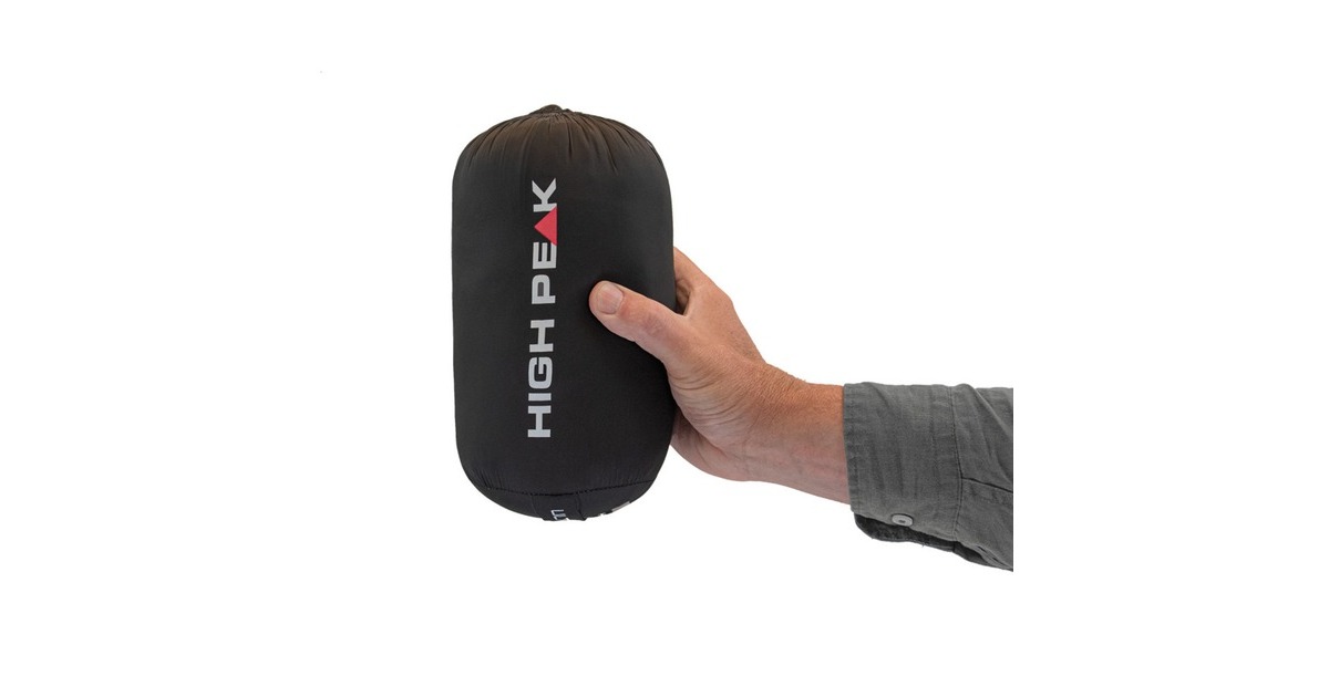 High PeakUltra Pak 500 ECO slaapzak  (Donkergroen/rood)