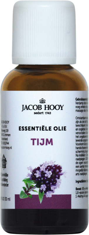 Jacob Hooy Tijm Olie 30ml