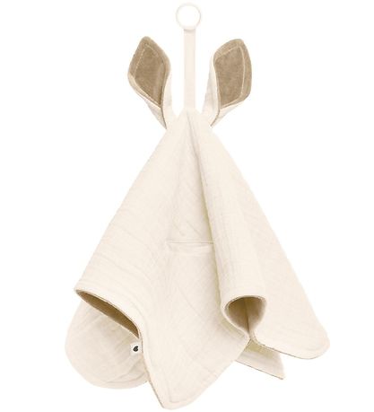 Bibs Schmusetuch - 40x40 cm - Känguru - Ivory/Vanilla